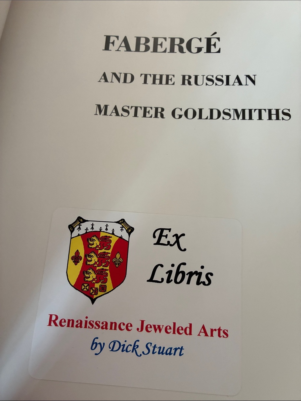 Fabergé and the Russian Master Goldsmiths